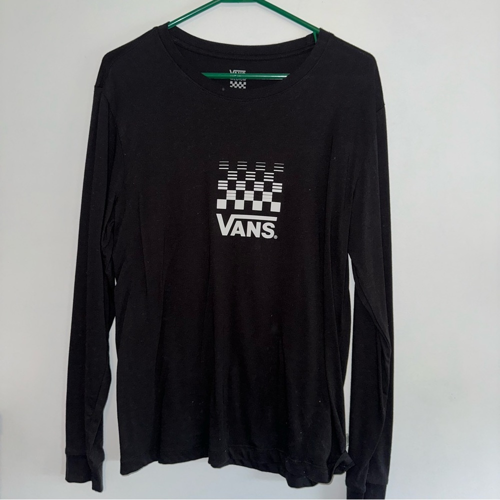 Vans Black Long Sleeve Tee